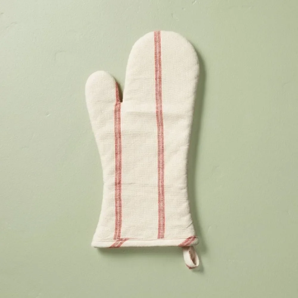 Hearth & Hand Magnolia Holiday Striped Oven mitt